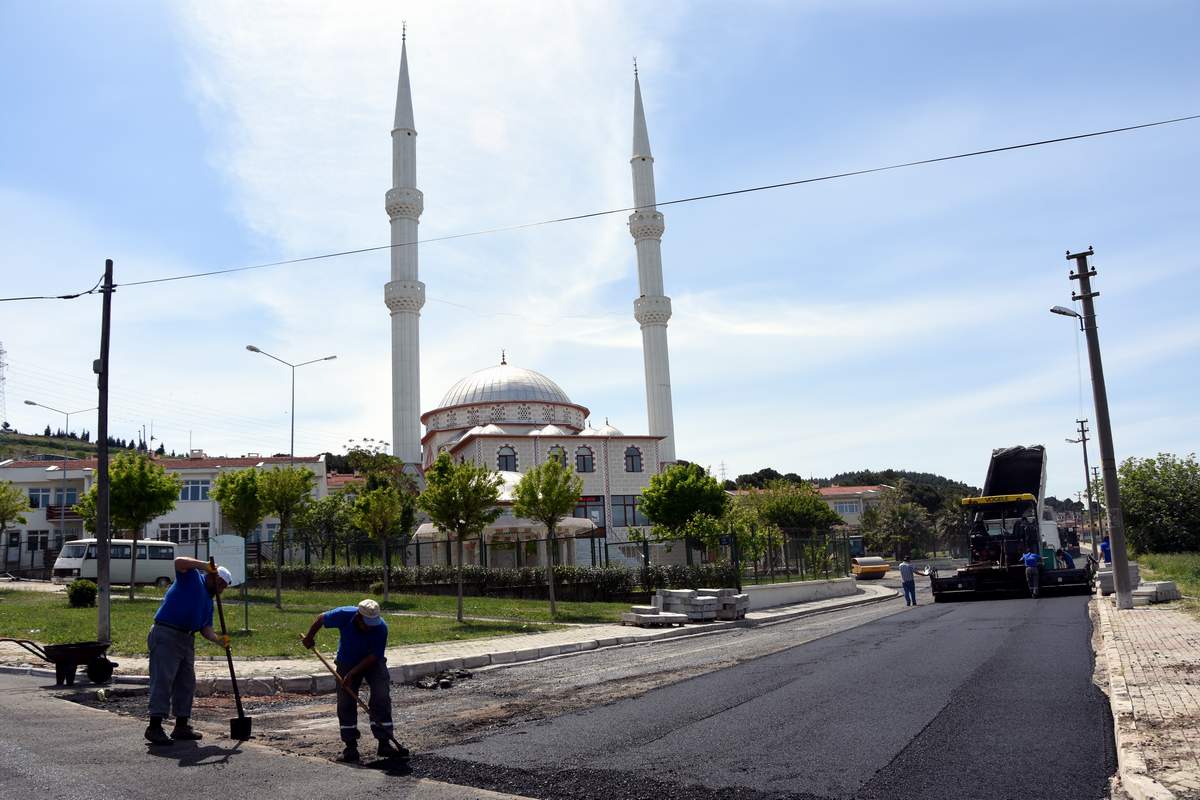 ALİAĞA BELEDİYESİ'NDEN REKOR ASFALTLAMA