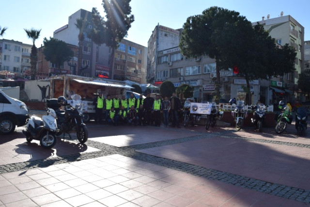 Aliağa'da Motorcular Şehit Fethi Seki İçin Lokma Döktürdü