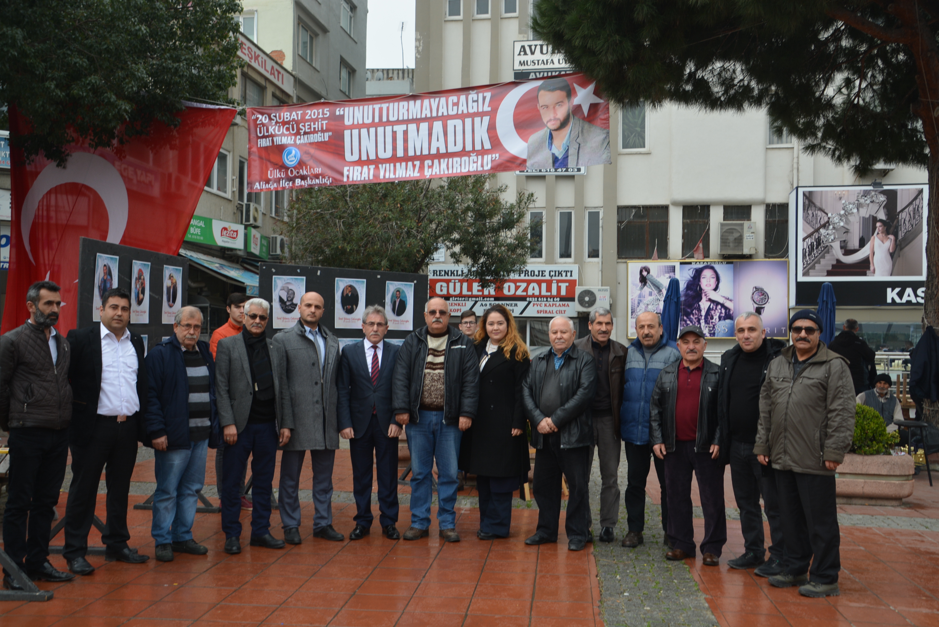 Fırat Yılmaz Çakıroğlu Aliağa'da Anıldı.