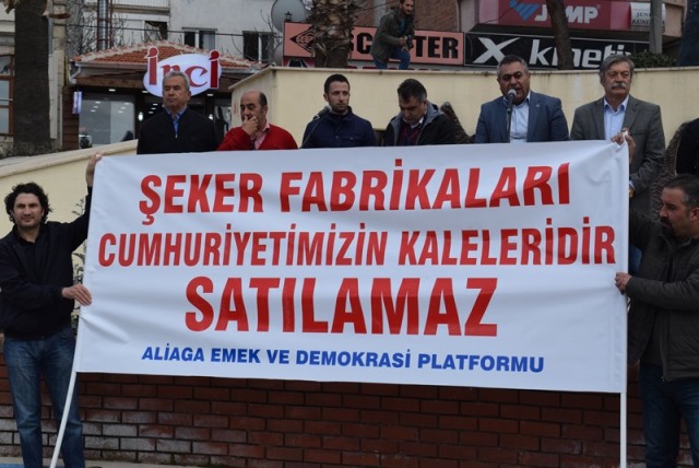 Emek ve Demokrasi Platformundan ,Şeker Fabrikaların Satışı ile İş kazalarına Tepki.