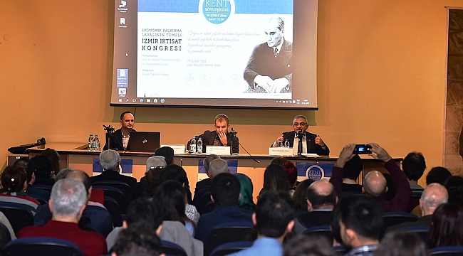 Büyükşehir'den "Ekonomik Kalkınma Savaşının Temeli İzmir İktisat Kongresi" Paneli