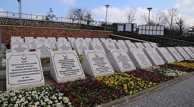 İstiklal şehitlerine vefa