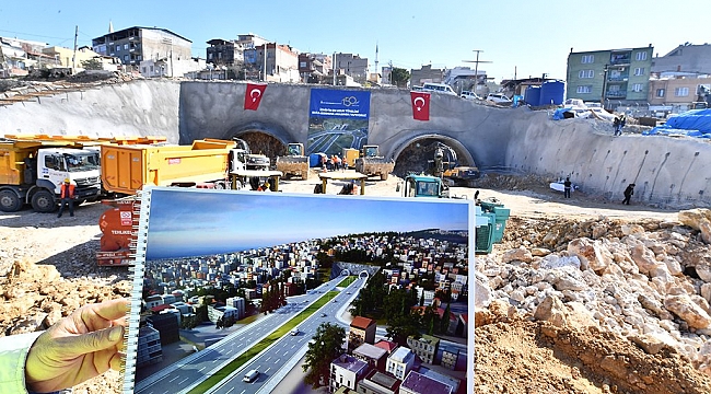 İzmir'in "en uzun tüneli" olacak