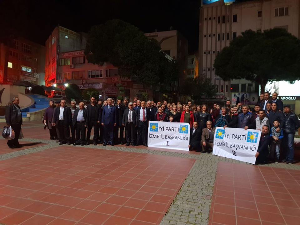 İYİ Parti Aliağa Teşkilatı Kongre için Ankara'ya gitti