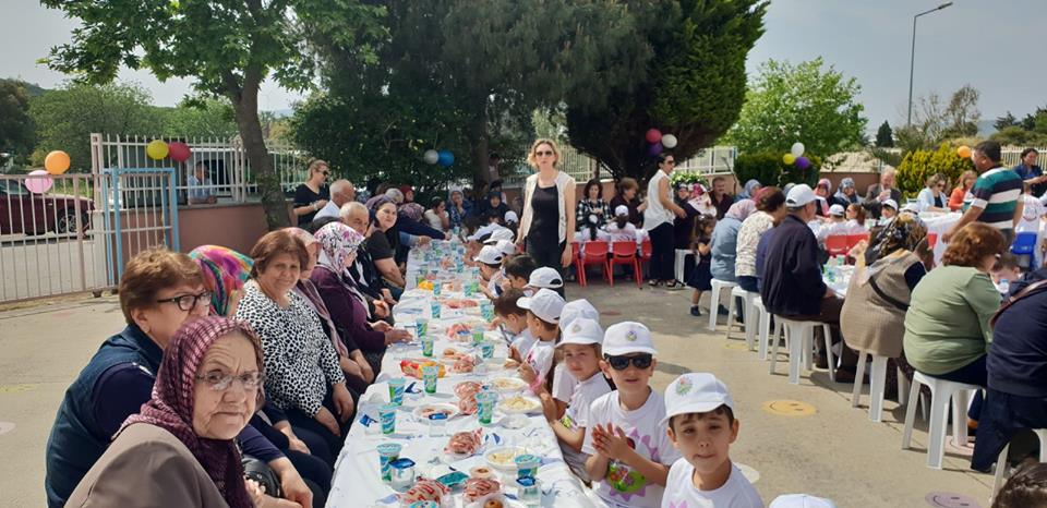 ALİAĞA ANAOKULUNDA NESİLLER BULUŞTU...