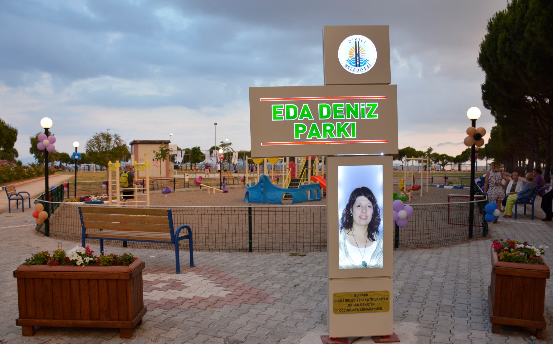 Eda Deniz'in adı Çandarlı'da ölümsüzleşti