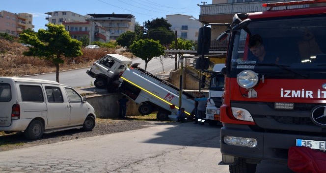 Tanker kazasında faciadan dönüldü