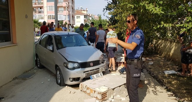 Allah'a emanet kavşakta çocuklar ölümden döndü