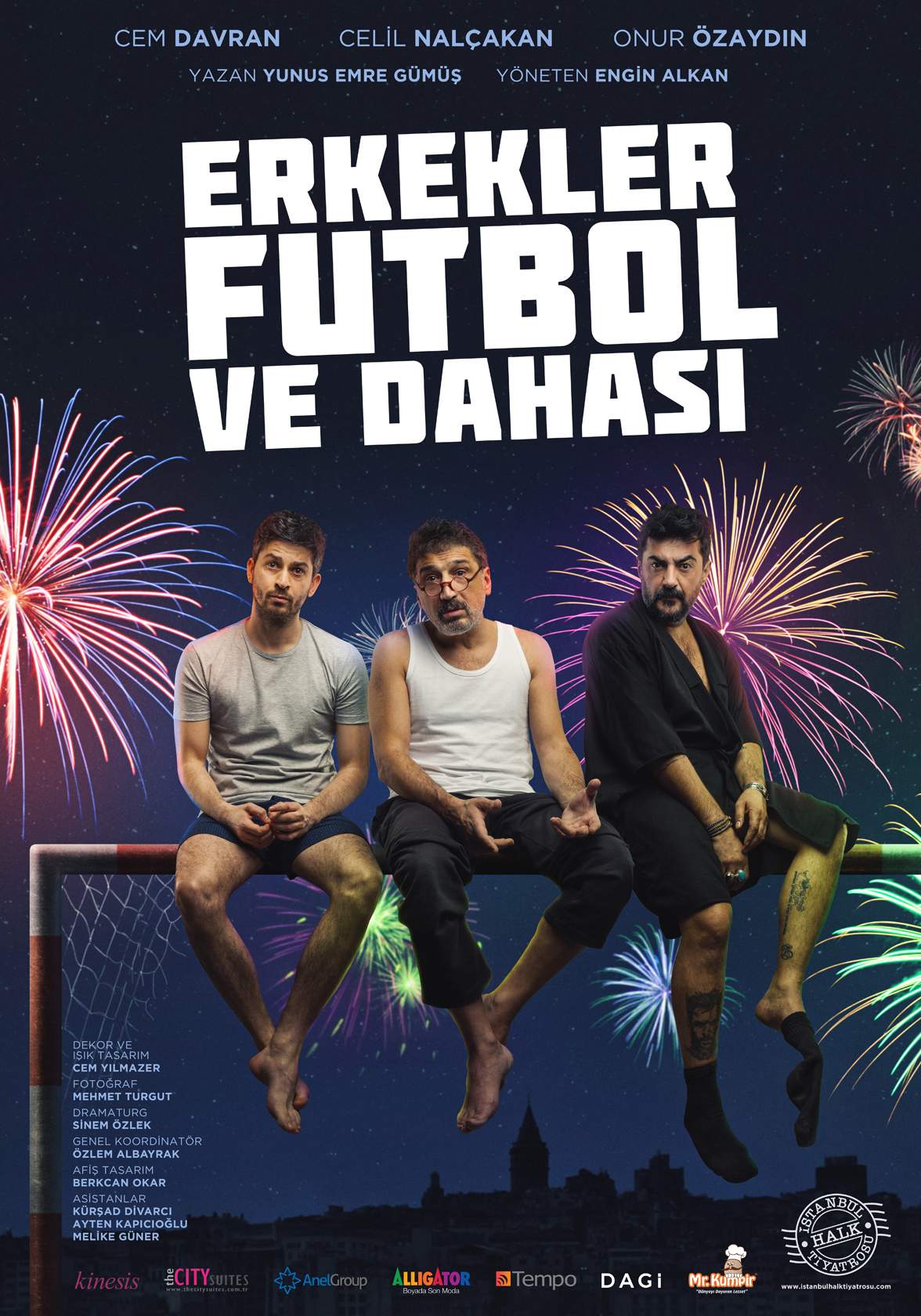 ERKEKLER, FUTBOL VE DAHASI ALİAĞA'DA SAHNELENECEK