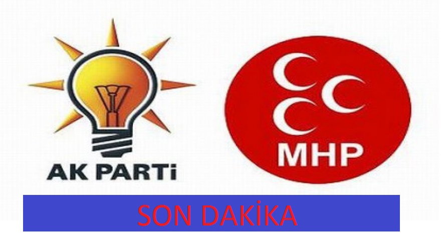 AK parti ile MHP yerel seçimlerde ittifak icin görüşecek