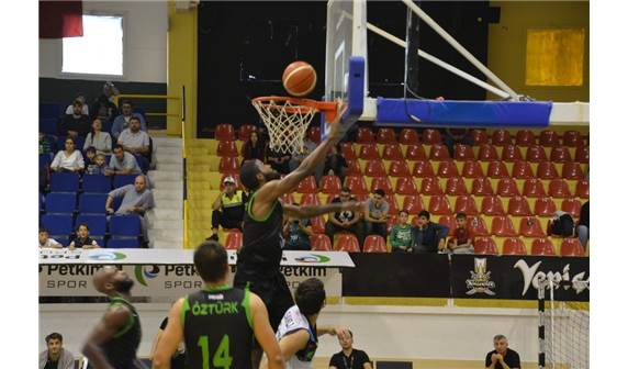 Türkiye Basketbol 1. Ligi: Petkim Spor: 71 - Manisa Büyükşehir Belediye: 78