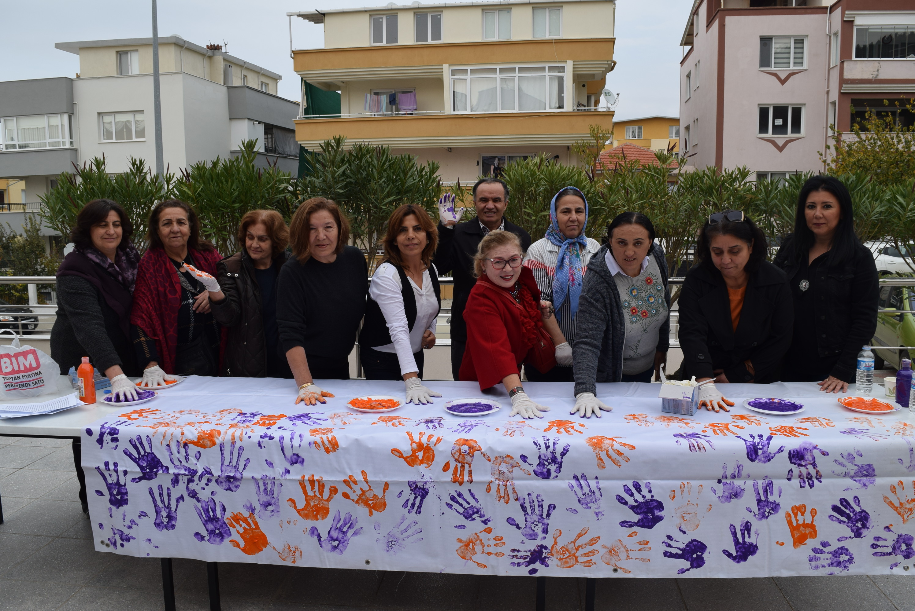 Aliağa'da, 'Kadına Şiddete Hayır' Etkinliği