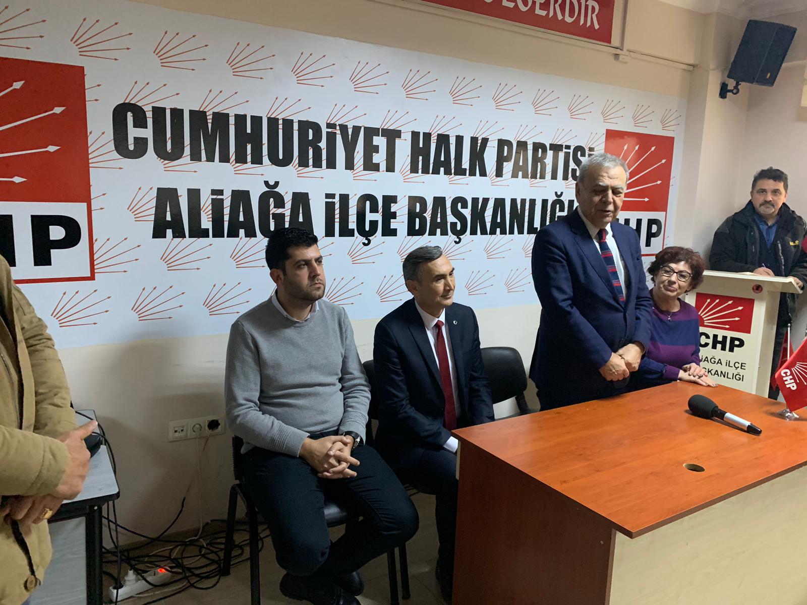 Başkan Kocaoğlu Aliağa'yı Ziyaret Etti