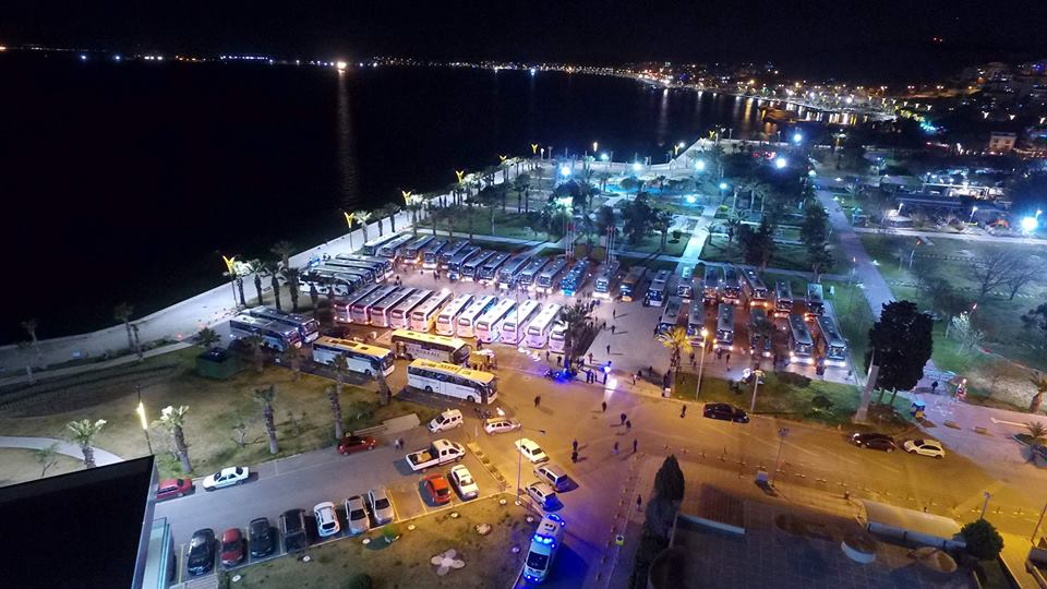 Aliağalılar Çanakkale'ye akın etti