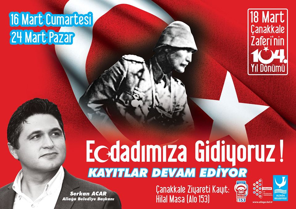 ŞEHİTLİK ZİYARETİ İÇİN ÜÇÜNCÜ KAFİLE 23 MART GECESİ YOLA ÇIKACAK