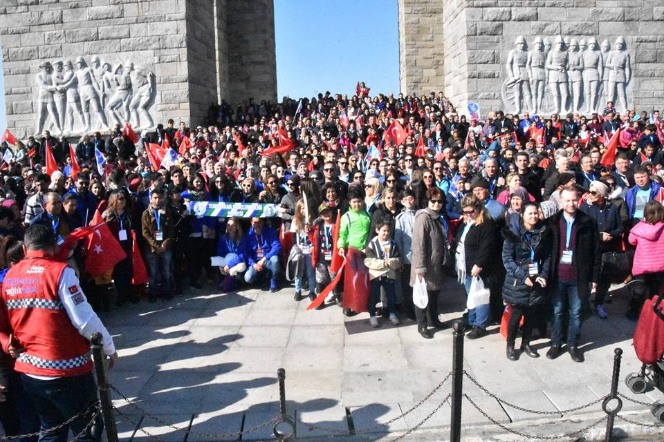 İkinci Çanakkale Kafilesi Aliağa'ya Döndü