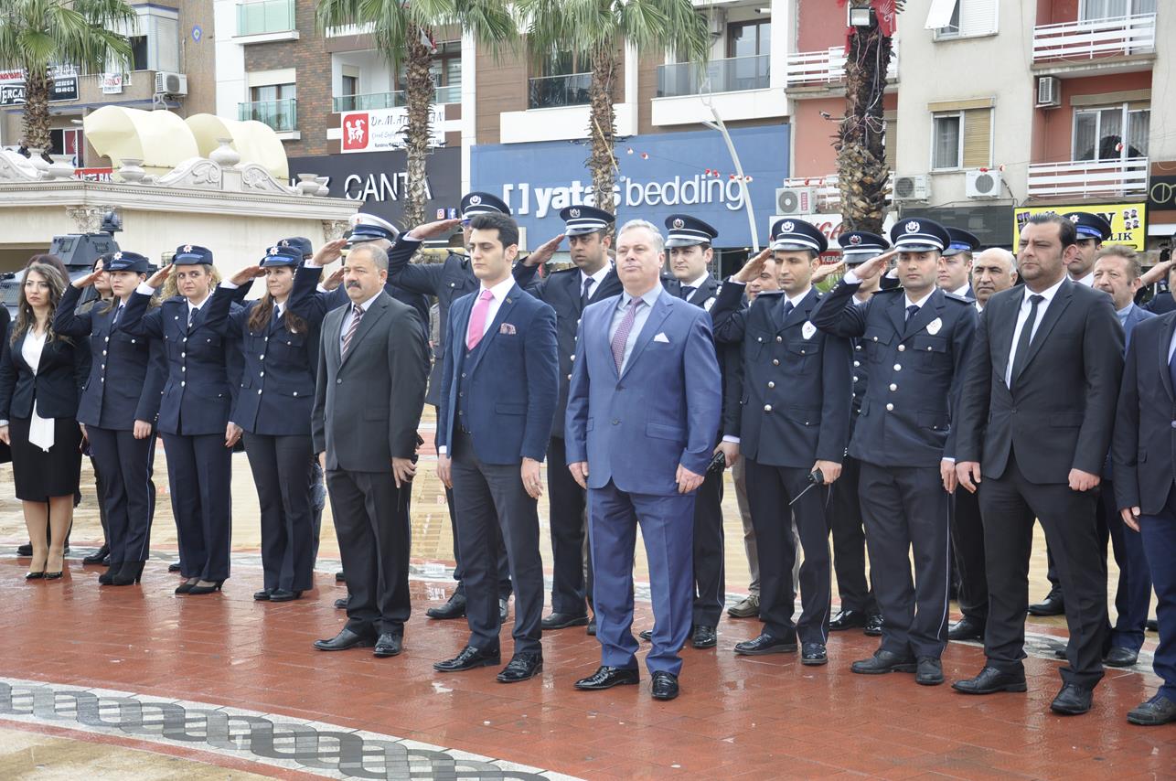 Polis teşkilatının 174. kuruluş yıldönümü Menemen'de Kutlandı