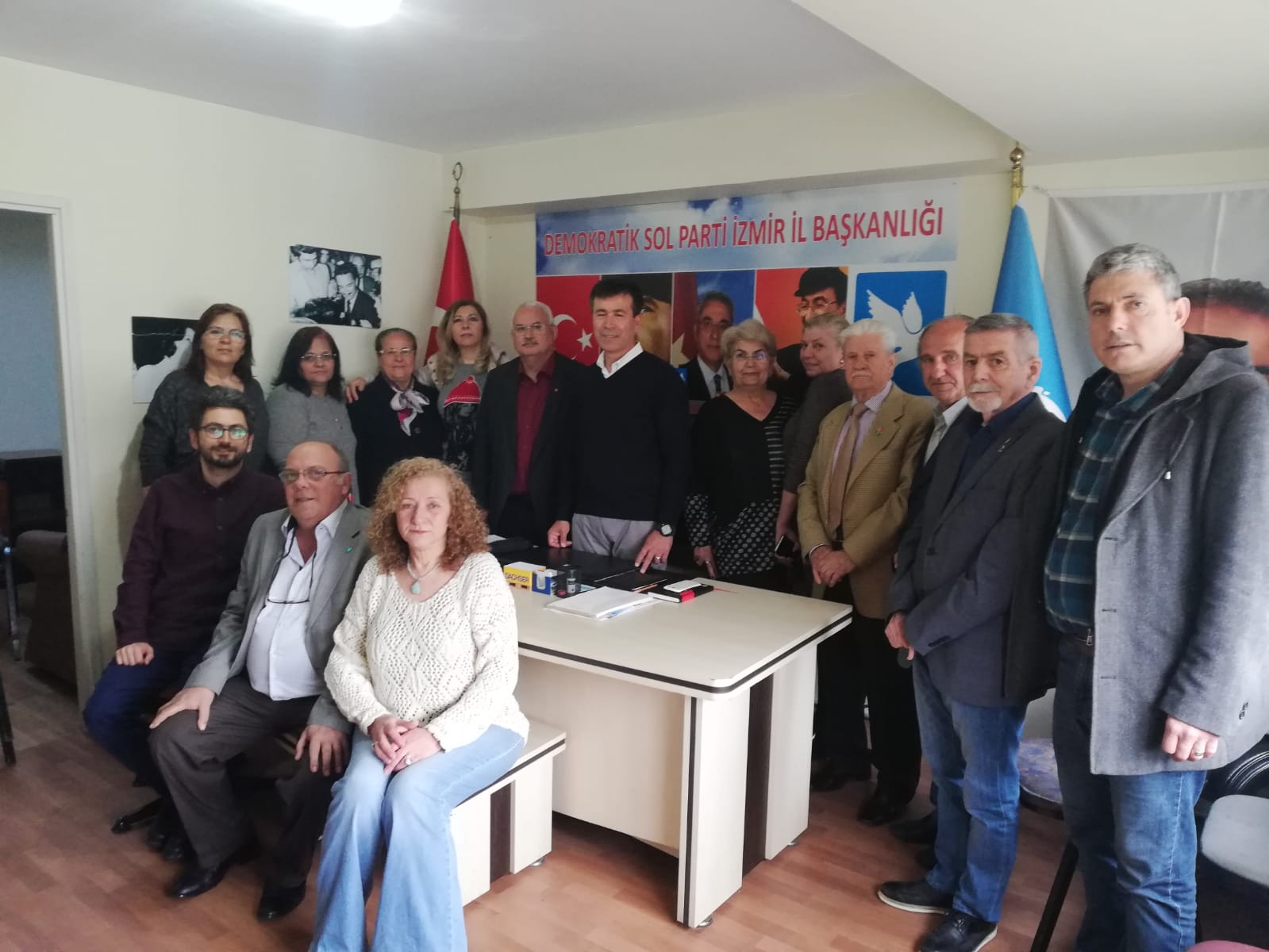 DSP İzmir İl Başkanlığı Yerel Seçimlerin Değerlendirilme Toplantısı  Yaptı.