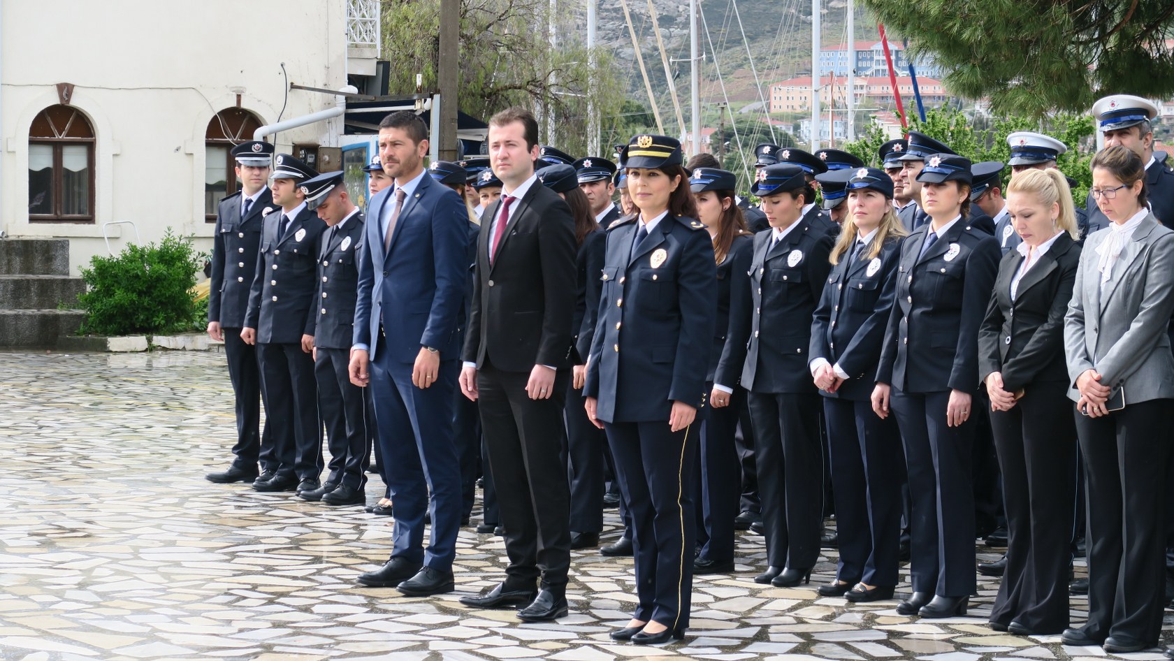 Emniyet Teşkilatın 174. Kuruluş Yıl Dönümü Foça'da Törenle Kutlandı