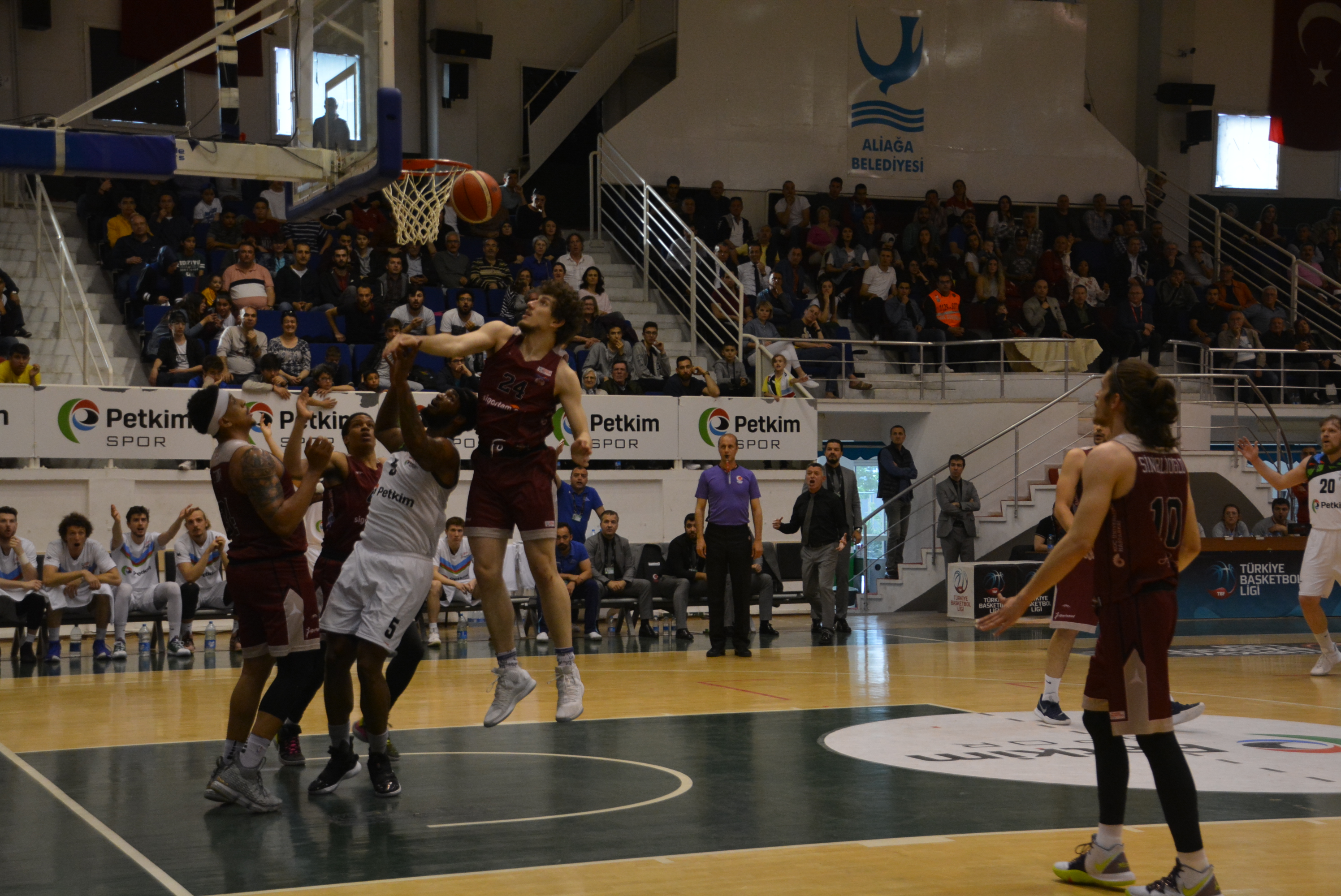 TBL 1. Lig Play-Off: Petkim Spor: 61- Sigortam.Net İTÜ BB: 69