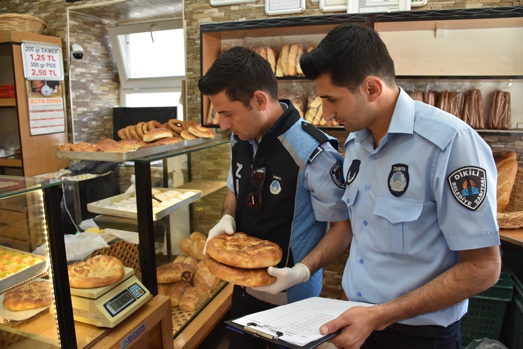 Dikili'de Ramazan Pidesi Denetimi