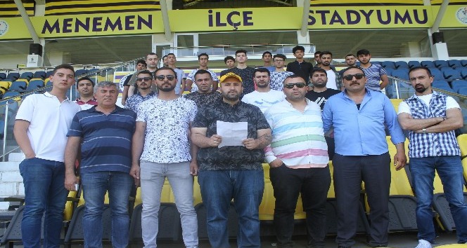 Menemenspor'dan kayyum tepkisi