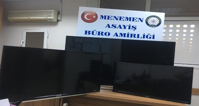 Menemen'de emniyet 9 ayrı hırsızlık olayını aydınlattı