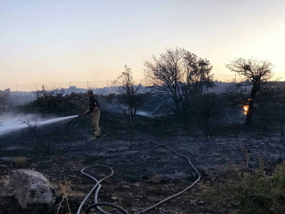 Yeni Şakranda Yangın