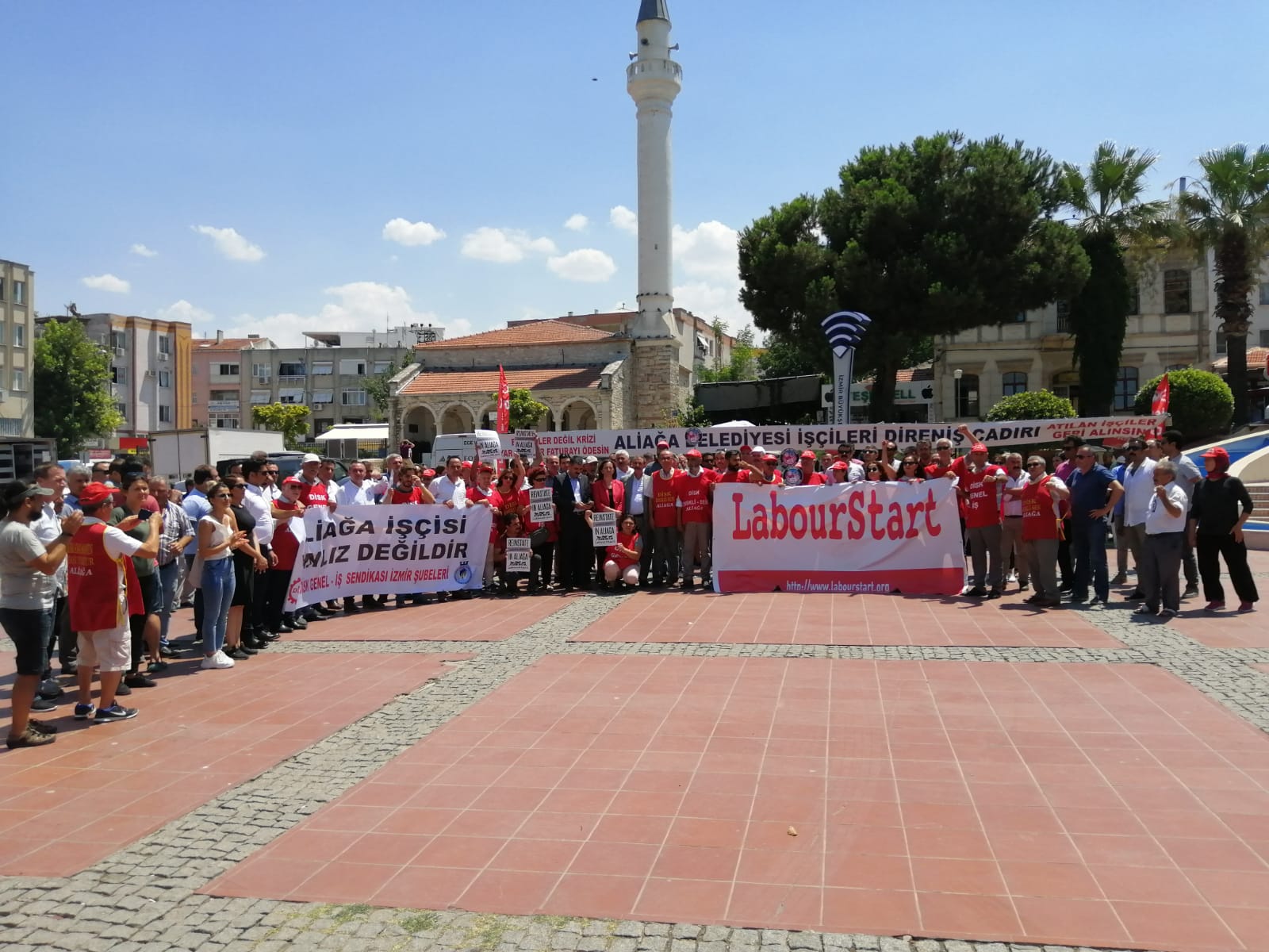 Çerkezoğlu Ve Çalışkan'dan Belediye İşçilerine Ziyaret