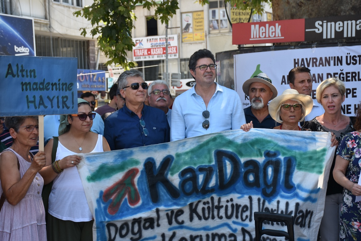 Başkan Arslan: "Kazdağları'nda Talana Karşı Bir Olacağız"