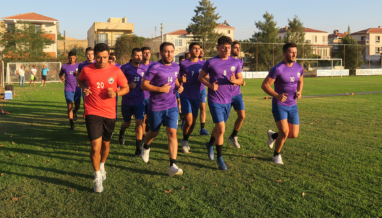 Foça Belediyespor İlk Çalışmasını Yaptı