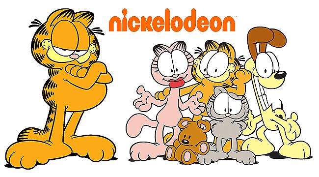 Dünyanın en ünlüsü kedisi Garfield'in sahibi Nickelodeon oldu