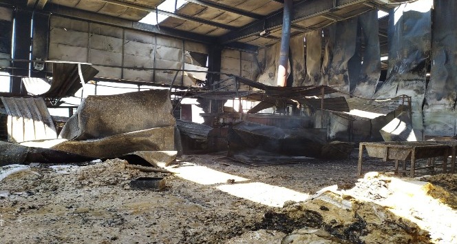 Gaziemir'deki yangında 4 fabrika kullanılamaz hale geldi