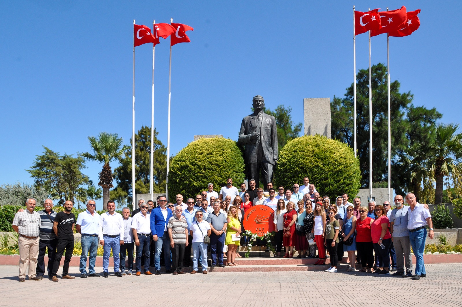 CHP 96. Yıldönümü Aliağa'da Törenle Kutlandı.