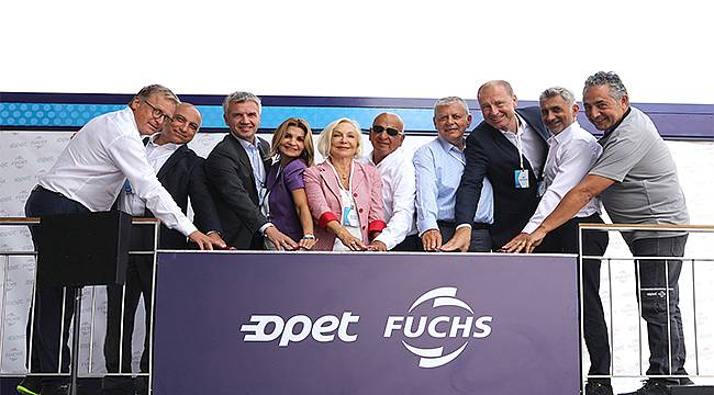 Opet Fuchs'un yeni fabrikası İzmir Aliağa'da açıldı