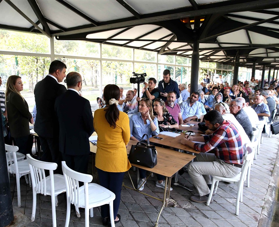 Tugay 'yatık bina' sakinleri ile Vali'ye gidecek