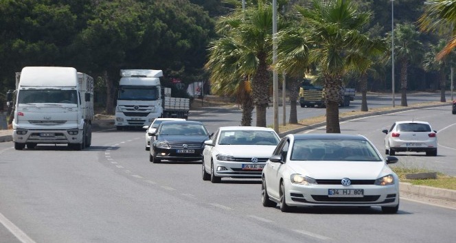 Aliağa'da trafiğe kayıtlı araç sayısı 24 bin 239