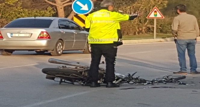 Tire'de trafik kazası: 1 ölü, 1 yaralı