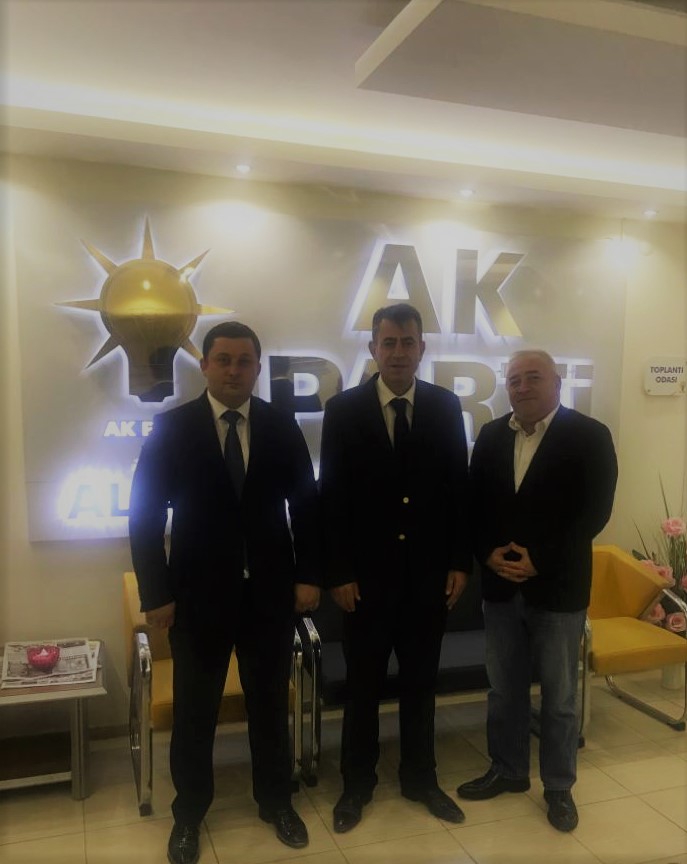 Oda Başkanlarından AK Parti İlçe Başkanı Erdem'e  Ziyaret -