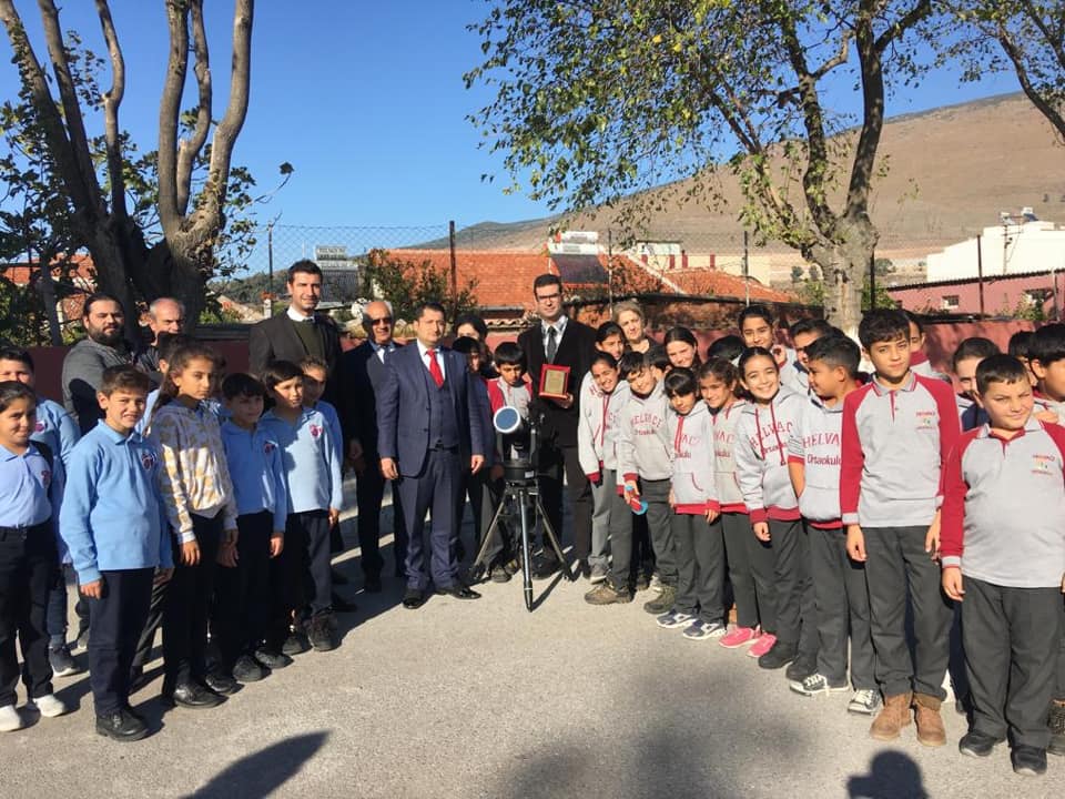 Ege Üniversitesi, 'Teleskobu Helvacıya Getirdi'