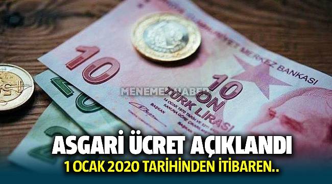 Asgari ücret 2020 Ne Kadar Oldu ? 