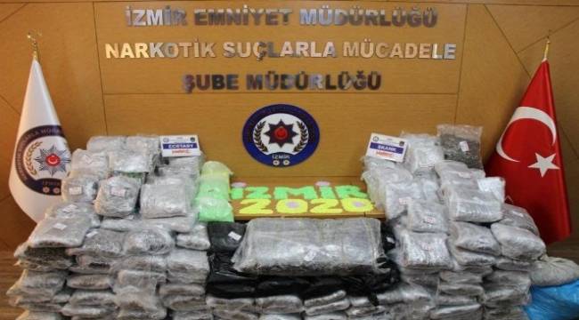 Emekli memurun evinden 258 kilo skunk ile 43 bin uyuşturucu hap çıktı