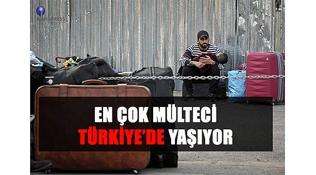 En Çok Mülteci Türkiye'de Yaşıyor