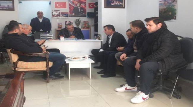 AK Parti Aliağa'dan Elazığlılar Derneği'ne Taziye Ziyareti