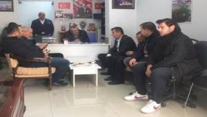 AK Parti Aliağa'dan Elazığlılar Derneği'ne Taziye Ziyareti