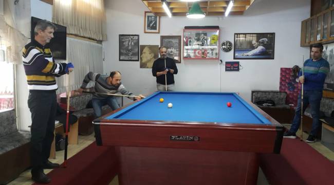 Aliağa'da bilardo heyecanı start alıyor