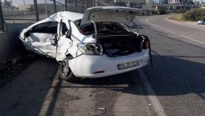 Aliağa 'da tanker ile otomobil çarpıştı: 1 yaralı