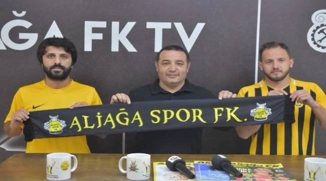 Aliağaspor FK'dan defansa iki takviye