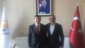 Başkan Ertürk'ten AK Parti Genel Başkan Yardımcısı Hamza Dağ'a ziyaret