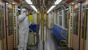 Büyükşehir Belediyesi Toplu ulaşım araçlarında aralıksız temizlik